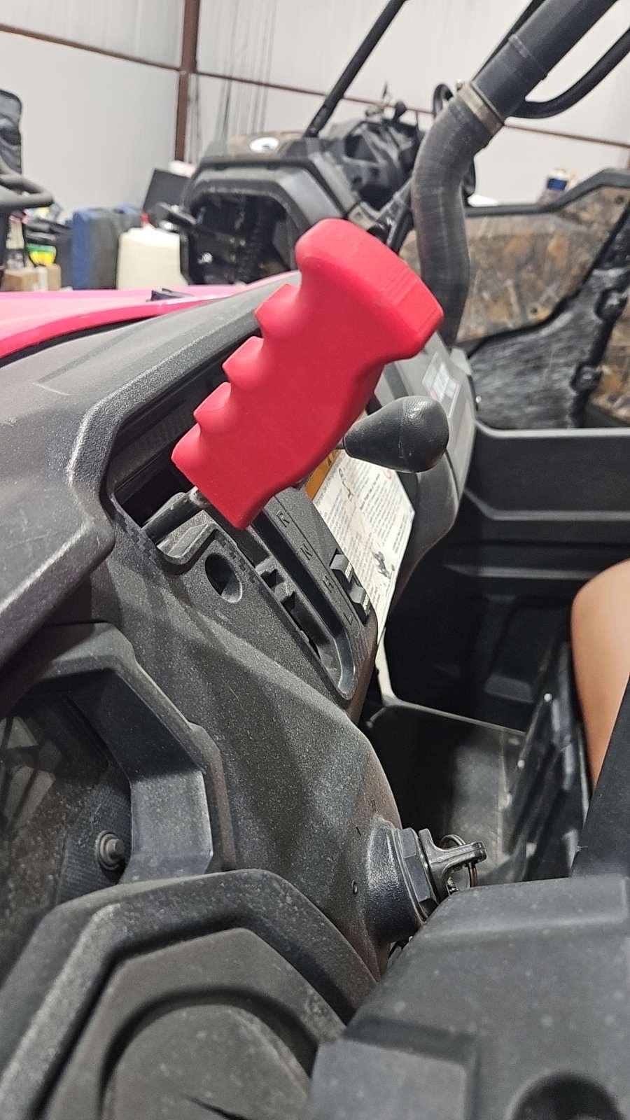 Honda Rancher, Rubicon and Pioneer Custom Text Handle