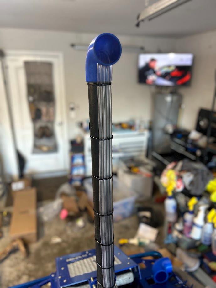 Flexible Snorkel Riser 90 Degree With Vent Hole