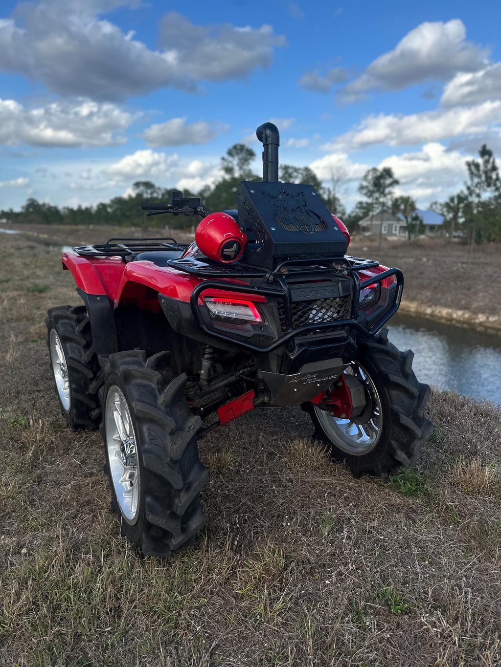 Honda Rancher, Foreman and Rubicon Metal Skid Plate