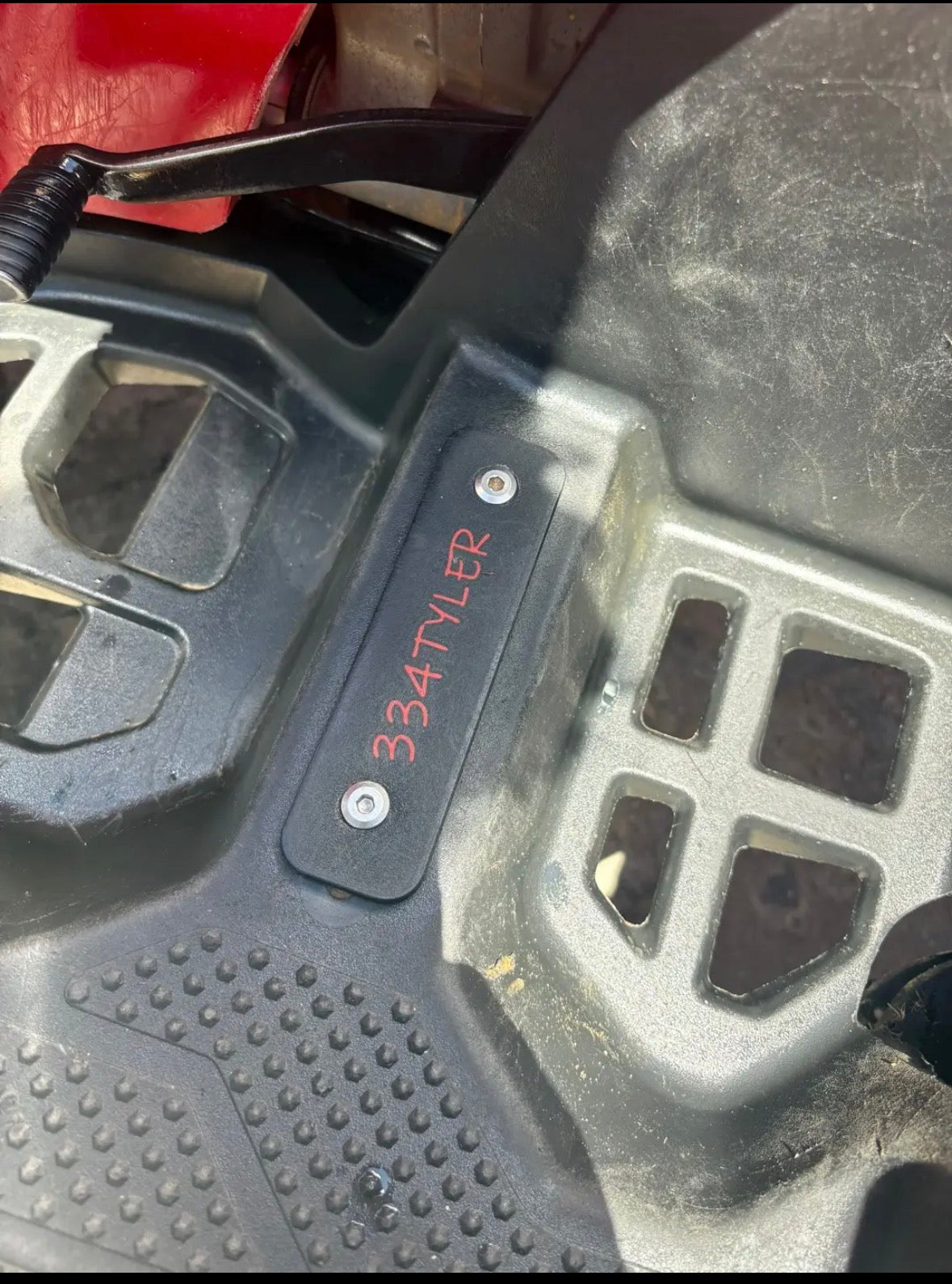 Pair Of Honda Foot Peg Delete Custom Or Solid Color